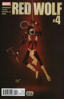 #ad Red Wolf 2nd Series #4 FN; Marvel Native American Super Hero Jeffrey Veregge $4.98