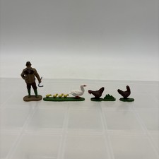 Vintage Britains Farm Mini Figures / Animas Lot 
