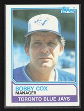 1983 Topps #606 Bobby Cox Toronto Blue Jays