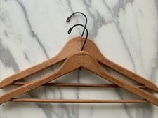 Vintage Wooden Hangers - Hughes Hatcher Suffrin - Detroit