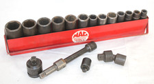 MAC Tools Impact Deep Socket Set, 18 pc., 1/2 drive, w/ Tray 7/16" thru 1-1/4