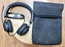 Jabra Evolve 2 40 UC Wired Headphones USB Stereo Black HSC130 USB On-Ear Headset