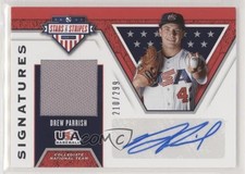 2019 Panini USA Baseball Stars & Stripes Signatures /299 Drew Parrish Auto 0d4