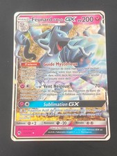 CARTE POKEMON FEUNARD D'ALOLA GX 132/214 FR ULTRA RARE SL TONNERRE PERDU - NM/M