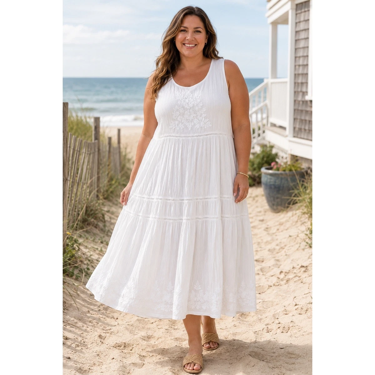 J. Jill Cotton Maxi Dresses for Women for sale | eBay