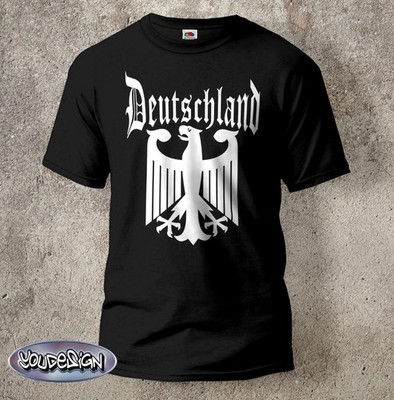 Deutschland Shirt Germany T-Shirt Adler Eagle Geschenk Heimat S-5XL