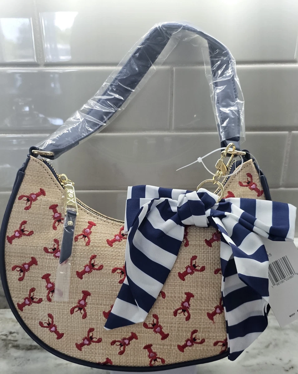Betsey Johnson Borsa Convertibile Donna Freedom Flap – Stelle E Strisce USA, Multi, Taglia Unica