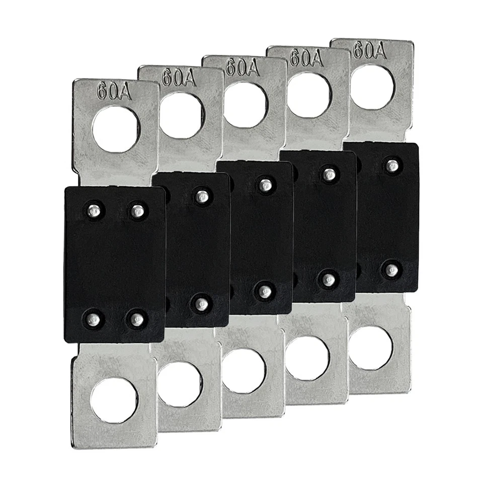 Sicherung 5x MEGA-Sicherung 60A 80A 100A 125A 200A 250A 300A 70V für 48V Systeme - Bild 1 von 1