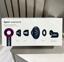 Dyson Supersonic Hair Dryer with Diffuser & 5 Styling Attachments