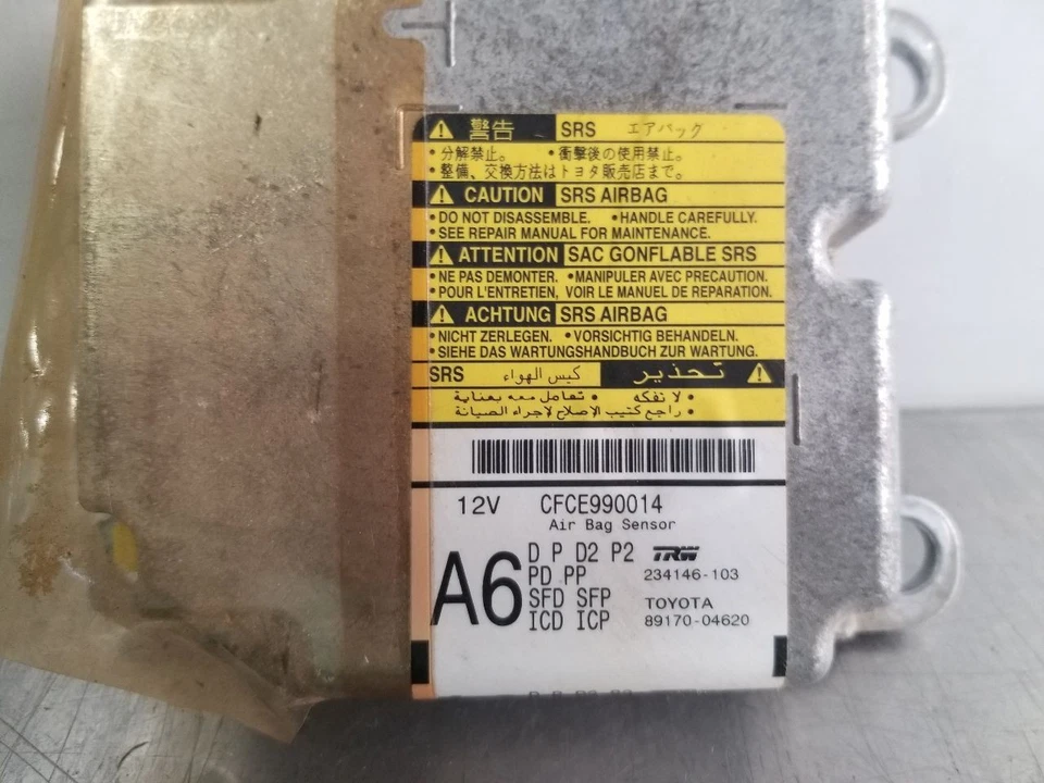 15 Toyota Tacoma Prerunner SRS módulo de control de retención 2015 8917004620 Foto 2 de 4