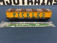 K-line Heinz Pickles #66 Pickles Classic Vat Car K-675204 NO BOX