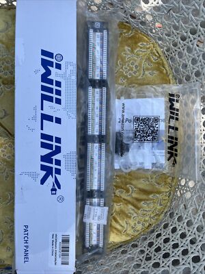 iwillink UL-Listed 24 Port Patch Panel
