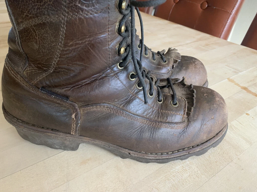 Lace to toe logger boots sale