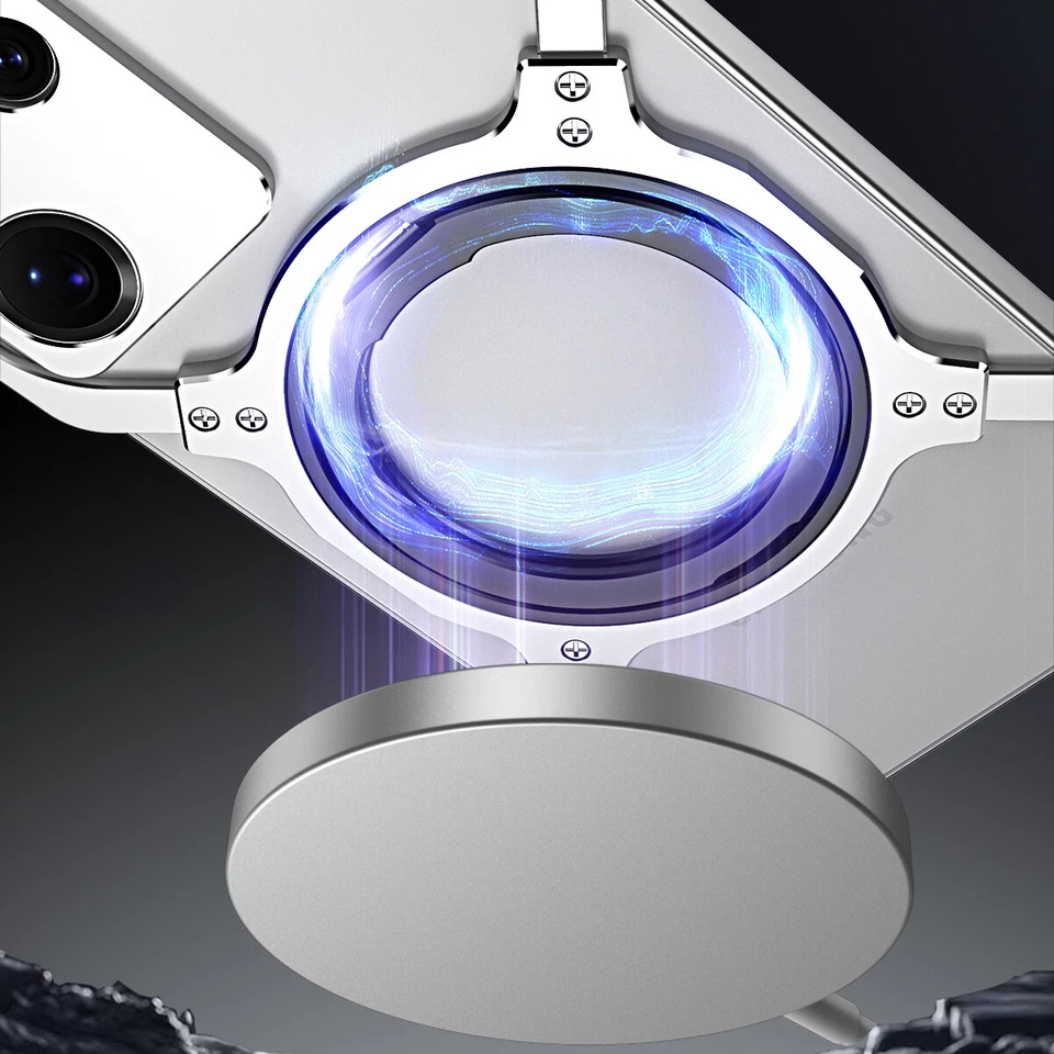 Funda segura Mag soporte 360° para Samsung S25 Ultra/S24Ultra aluminio metal sin marco Foto 2 de 4