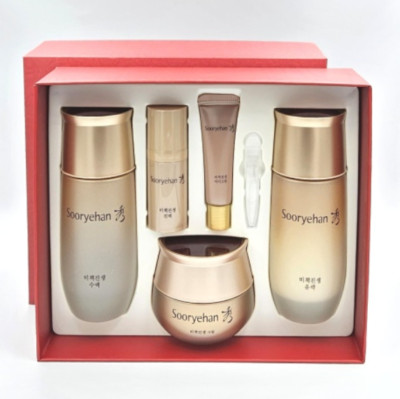 Sooryehan Bichaek True-Rejuvenating Skincare Set Anti-Aging K-Beauty