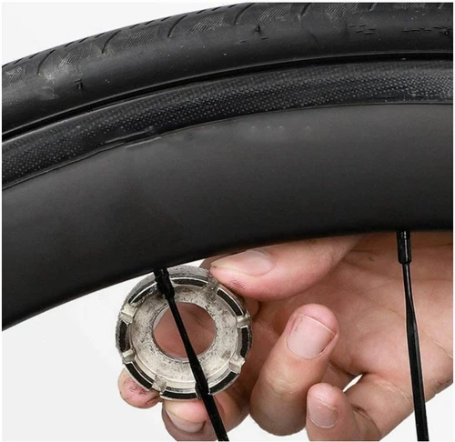 6x Fahrrad Reparatur Werkzeug Set Kurbel Kettenschneider Auszieher Halterung Freilauf Abzieher - Bild 12 von 13
