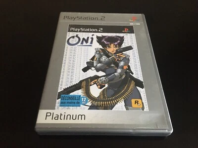 ONI SONY PLAYSTATION 2 PS2 EDITION PLATINUM FR PAL COMPLET - Photo 1/3