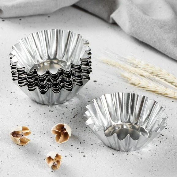 10 Stk Muffinformen Backformen Muffin Minimuffin Backen Формочки для кексов 7 cm - Bild 3 von 3