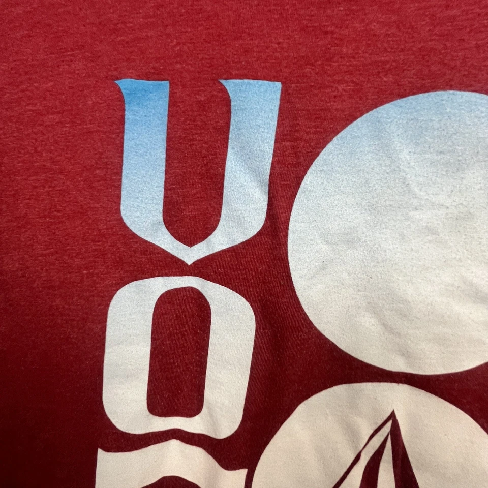 mens volcom t shirt Men’s Medium Red - Image 4 of 4
