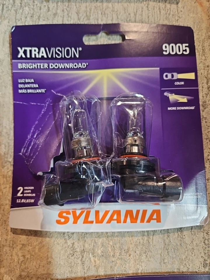 Sylvania - 9005 XtraVision - высокопроизводительная галогенная фара (2 лампы) - Изображение 3 из 4