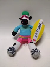 Chik Fil A Cow Plush Surfer Surfing RARE Chikin iz Rad 10 inches