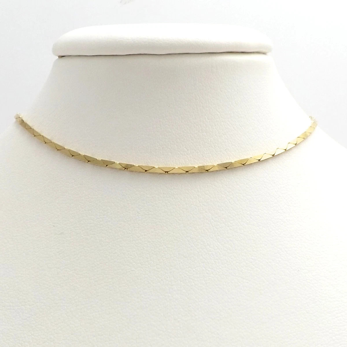 14k gold c necklace discount
