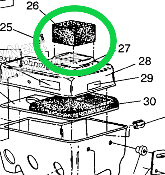 All Balls Air Filter For Polaris Sportsman 450 HO 2017-2019 - Foto 4