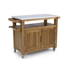 Homestyles Maho Brown Outdoor Cart Large Cart