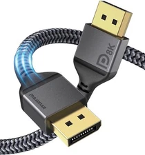 DisplayPort Cable 1.4 8K@60Hz 4K@144Hz 2K@240Hz High-Speed for TV PC Use