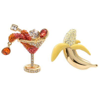 Swarovski Broschen Set No Regrets Collection Broschen Pins Schmuck NEU ORIGINAL