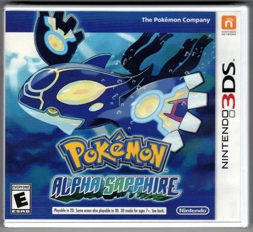 Pokemon Alpha Sapphire 3DS (Brand New Factory Sealed US Version) Nintendo 3DS