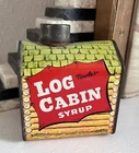 Vintage Towle's Log Cabin Syrup Coin Bank