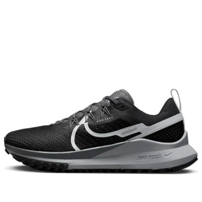 Womens Nike React Pegasus Trail 4 Black Grey Size 12/Mens 10.5 DJ6159-001