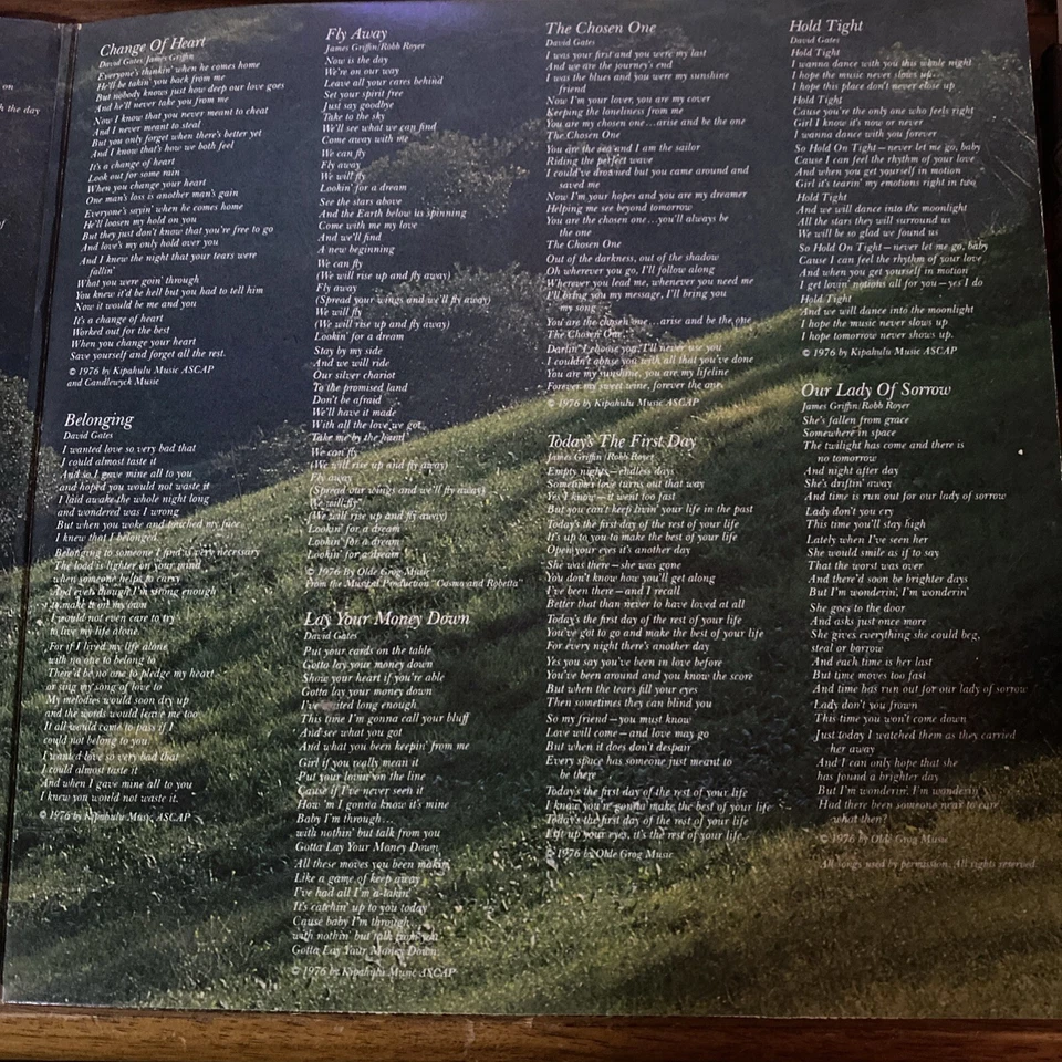 BREAD - Lost Without Your Love (1977, Vinyl LP) “Hooked On You” *CLEARANCE* - Image 4 of 4