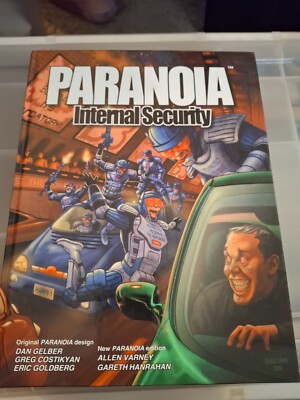 Paranoia Internal Security, Hard Cover, MGP 6668, 2009