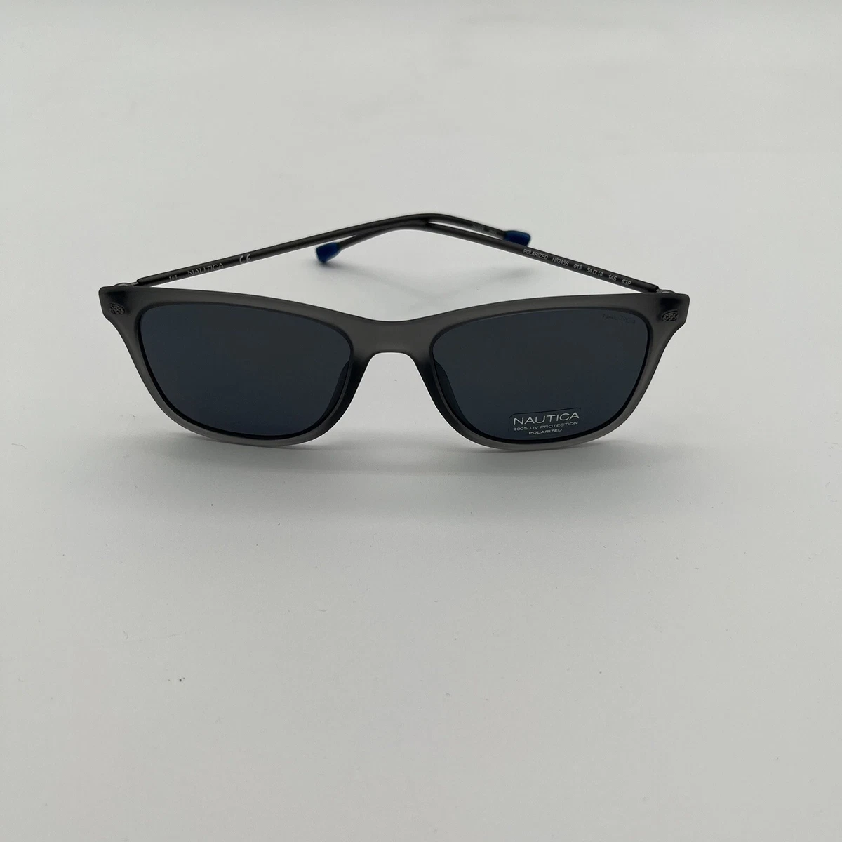 New Nautica N-6252S 005 Matte Black POLARIZED Sunglasses with Grey Lenses Nautica Black Gray Sunglasses for Men for sale | eBay main image 4