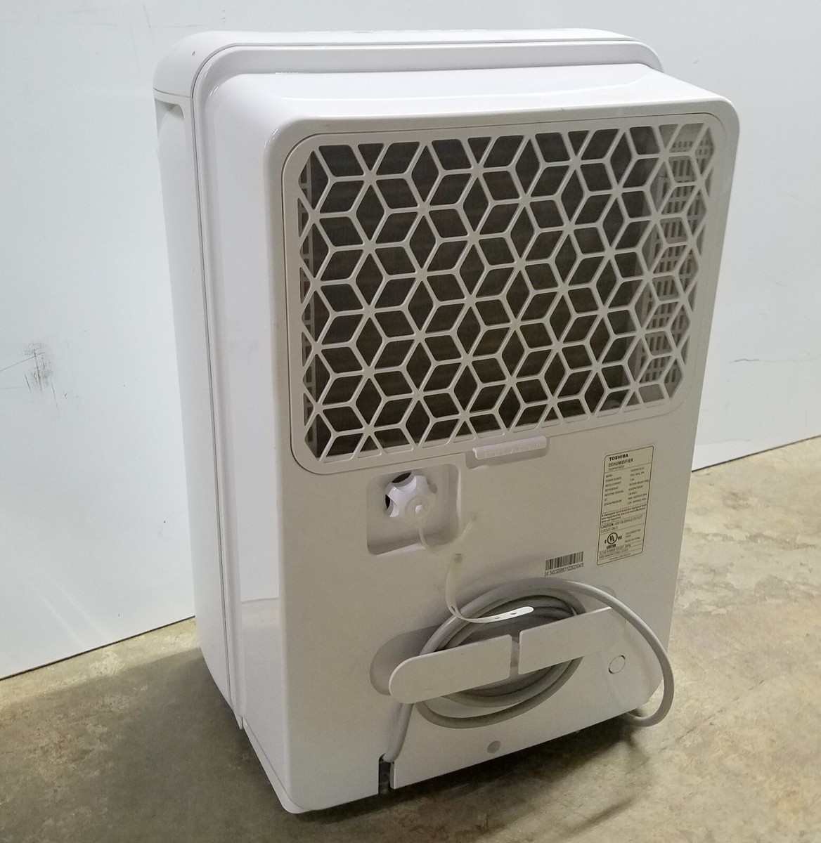 Toshiba TDDP5012ES2 50-Pint 115V Energy Star Dehumidifier - White