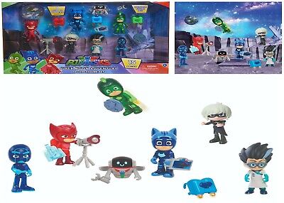 Details about   PJ Masks Super Moon Adventure Deluxe Figure Set 15 pieces Ages 3 Toy Play Gift