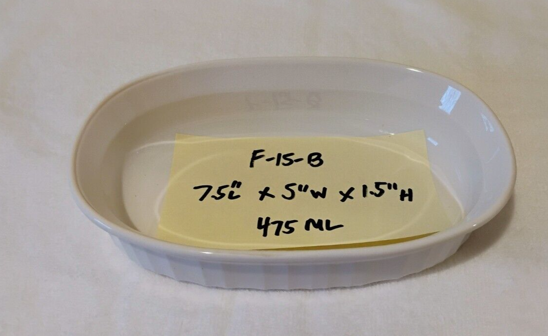 Vintage Corning Ware French White made of PYROCERAM- U Pick Your