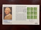 United Kingdom 1980 - Elizabeth II FDC booklet stamps 12p Barlaston, Stoke-on-Tr
