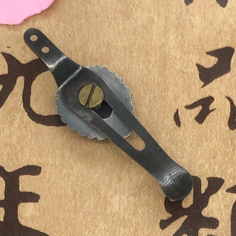 1 Pc Custom Made Silver Lion Steel Pocket Clip for Hinderer XM18 3.5' Knives - Image 4 of 4