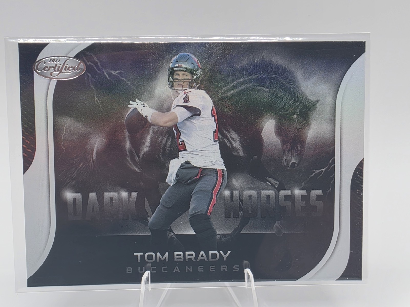 2021 Panini Certified - Dark Horses Tom Brady #DH-1 Tampa Bay Buccaneers 