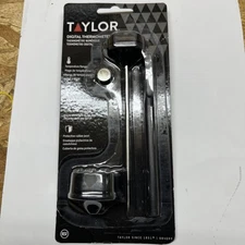 Taylor 9840Rb 4-3/4" Stem Digital Pocket Thermometer, -40 Degrees To 302