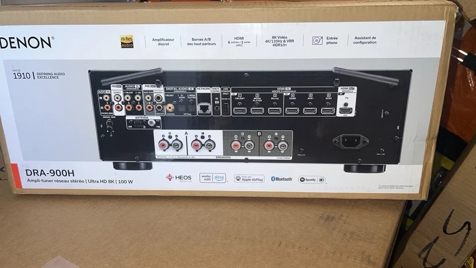 Receiver DRA-900H - 2-Channel Stereo Network Receiver - Image 2 of 3