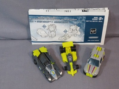 Transformers Armada ''RACE MINI-CON TEAM'' Complete Skyboom Shield Combiner 2002