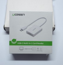 UGREEN USB-C Multi-In-1 SD TF Card Reader USB 3.1 Gen 1 40380 New Sealed