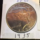 1935 SILVER PEACE DOLLAR