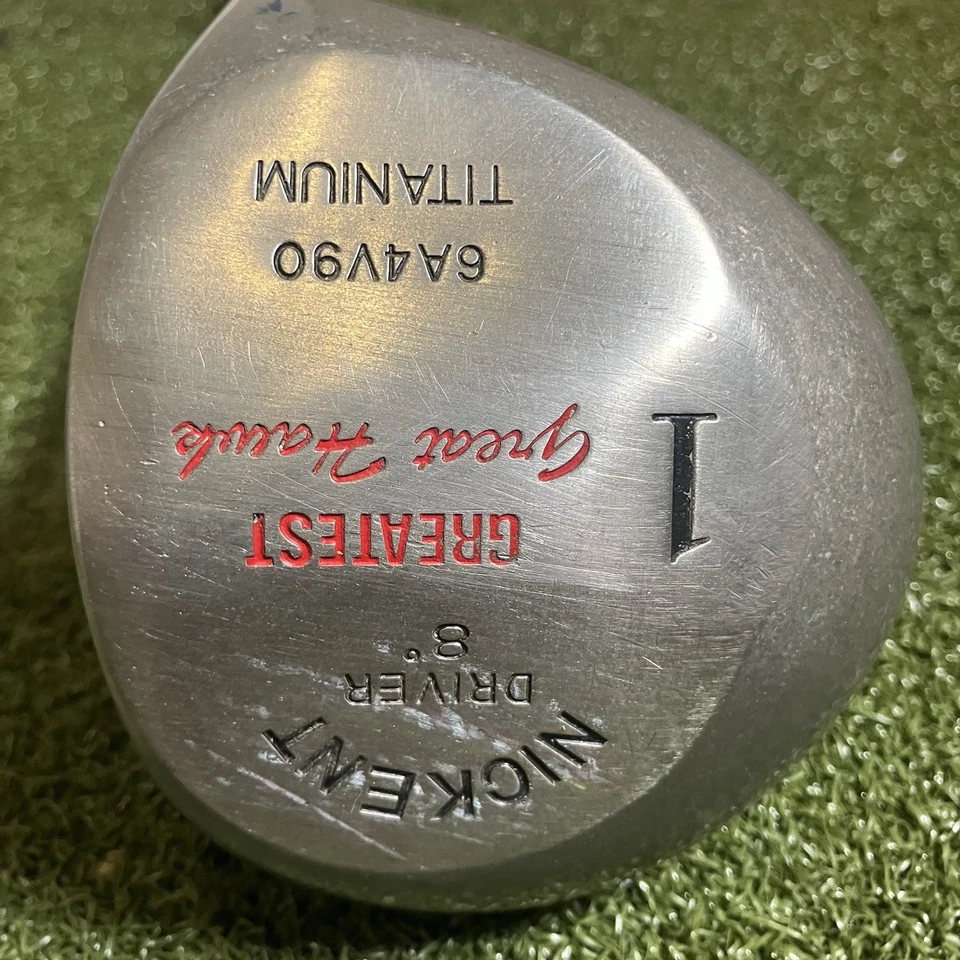 NICKENT GREATEST GREAT HAWK #1 DRIVER 8* TITANIUM FIRM FLEX - Image 3 of 4
