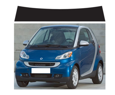 Smart Auto 2007 - 2013 Sonnenleiste - vorgeschnittene Sonnenleiste