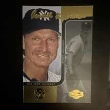 Topps Randy Johnson #41 - 2006 Co-Signers New York Yankees MLB Baseball Base Set